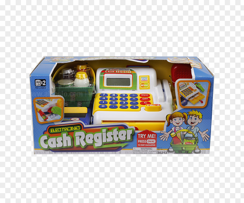 Toy Cash Register Portable Electronic Game Supermarket PNG