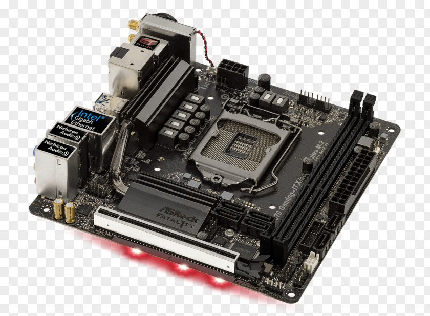 ASRock Motherboard Intel LGA 1151 Z370 EXTREME4 Mini-ITX PNG