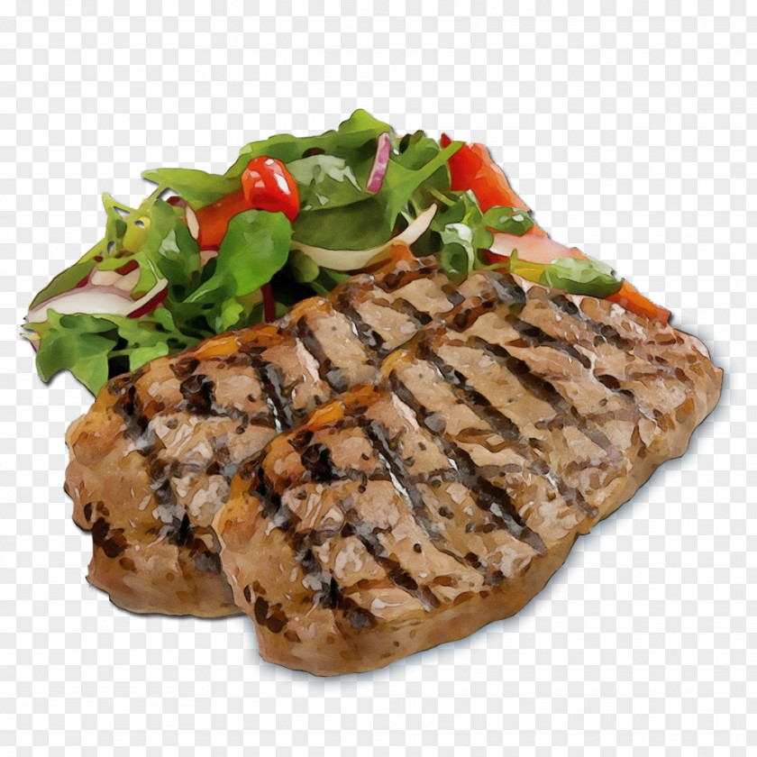 Carne Asada Roast Beef Food Dish Cuisine Pork Chop Steak PNG