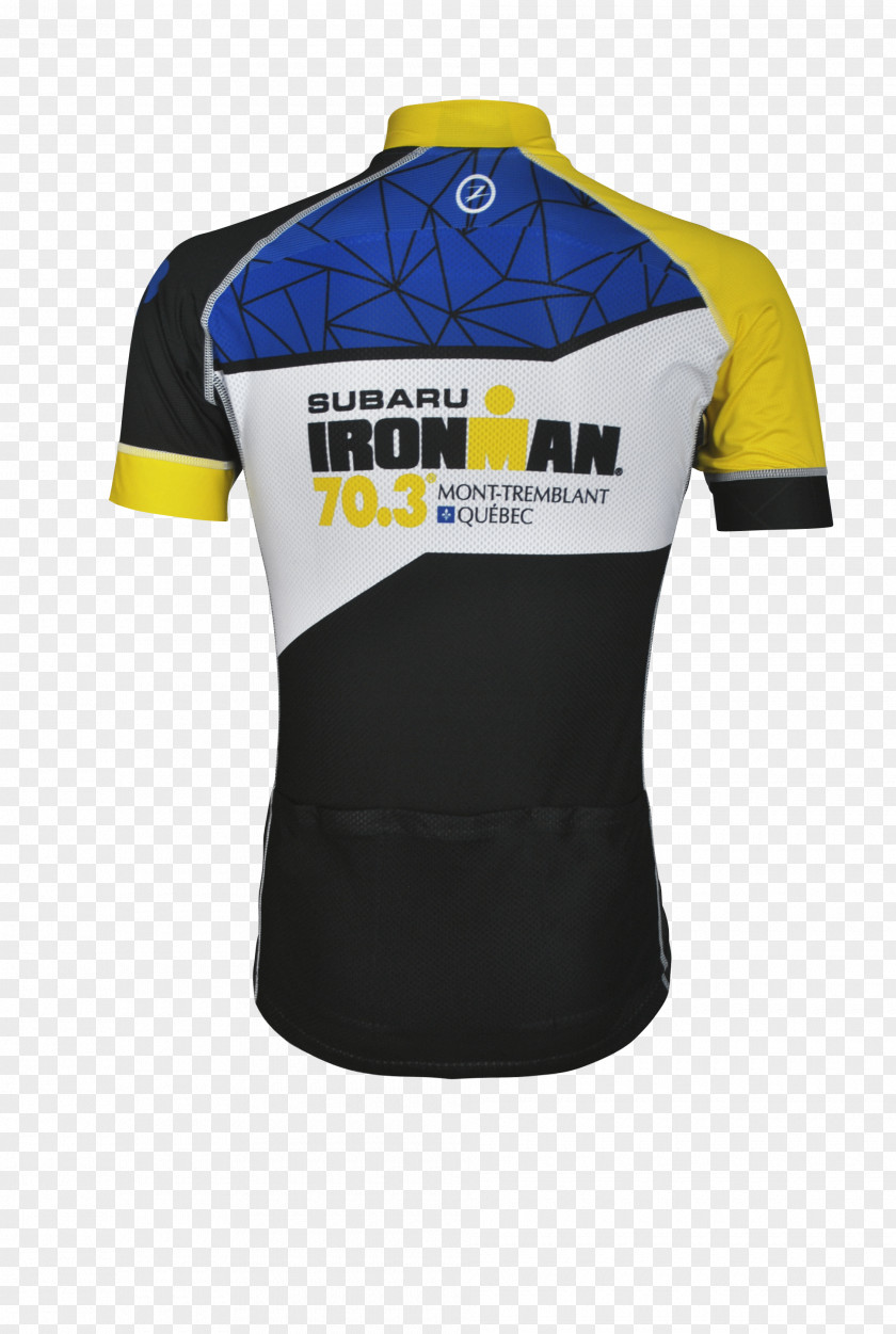 Go Bike Jersey T-shirt Ironman Canada Sleeve Product PNG