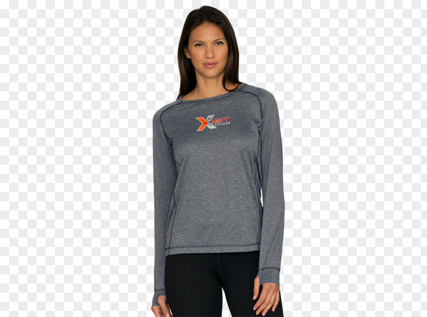 Heather Charcoal Tee Long-sleeved T-shirt Hoodie PNG