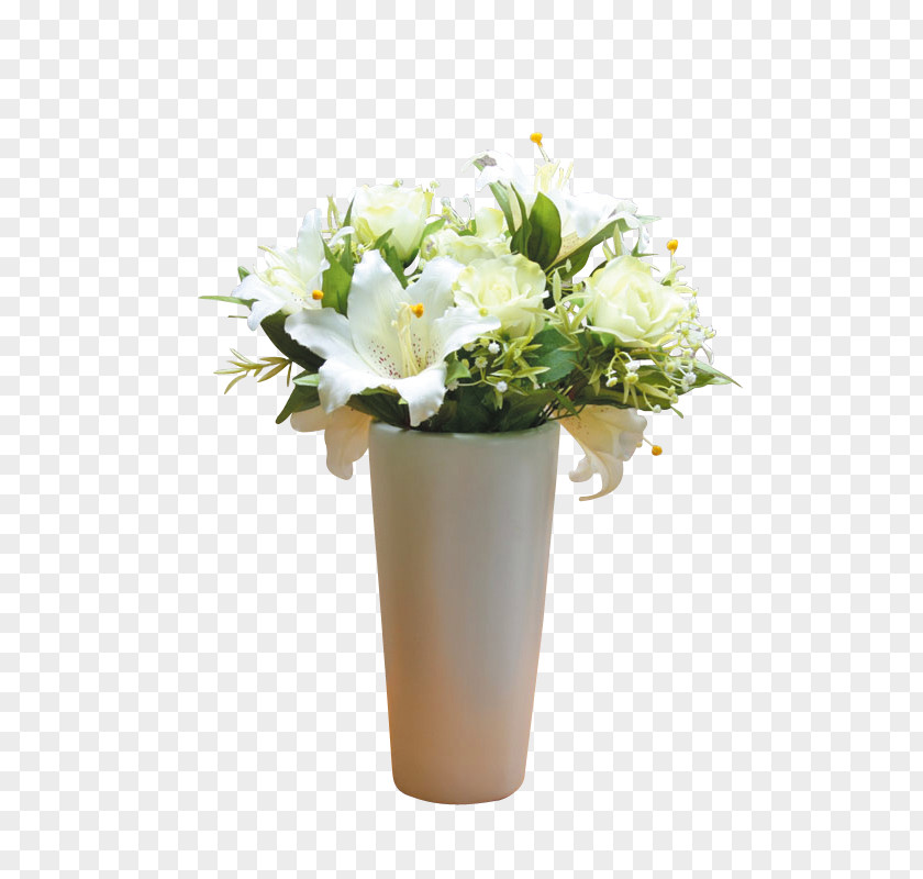 Lily Floral Design Vase Flower Bouquet Lilium PNG