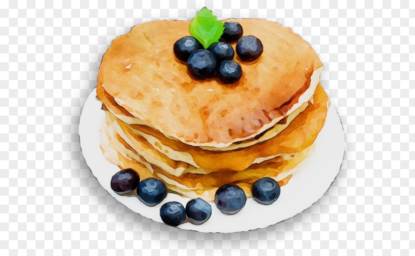 Meal Blueberry Dish Food Pancake Cuisine Breakfast PNG