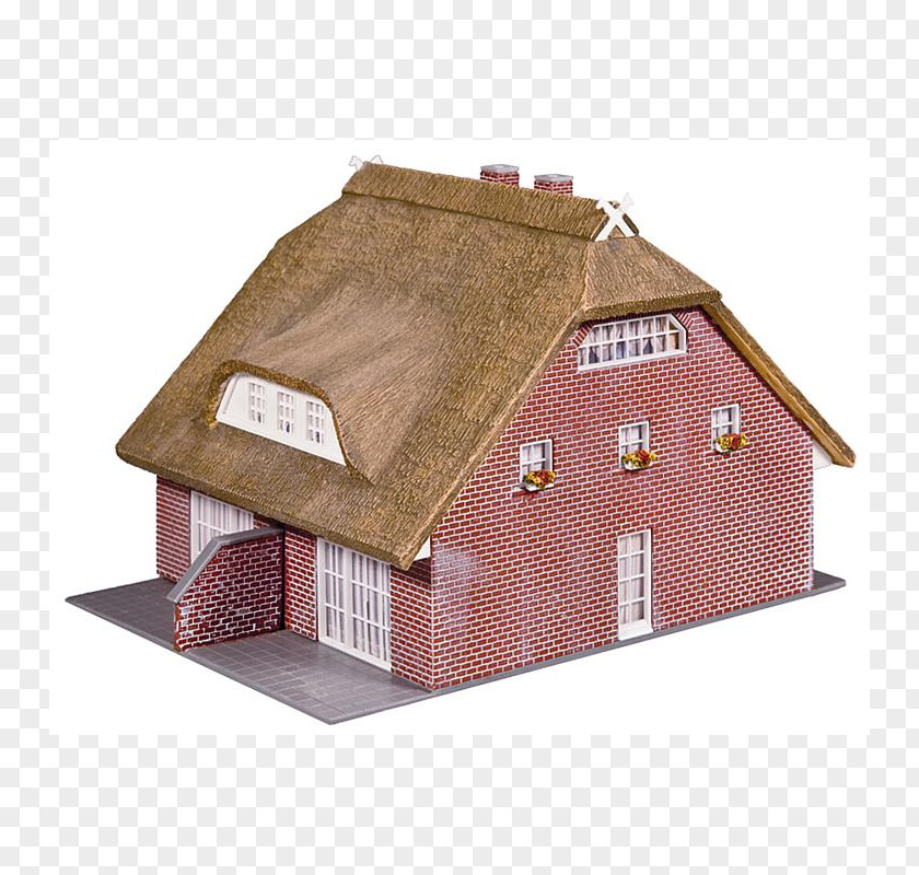 Thatched Roof Thatching Dwelling HO Scale Reed PNG