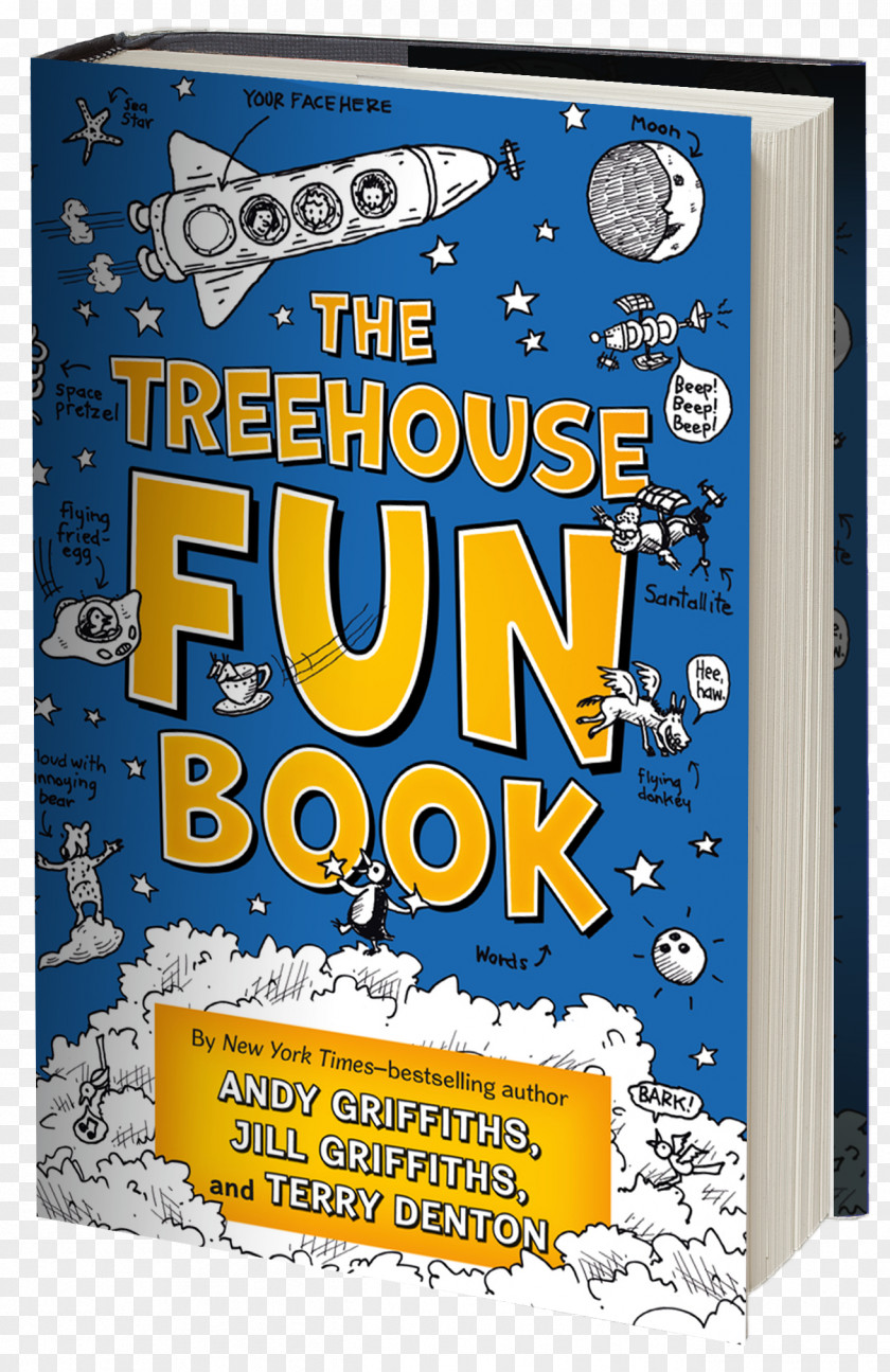 Andrew Griffiths The Treehouse Fun Book 91-Storey 13-Storey 104-Storey 65-Storey PNG