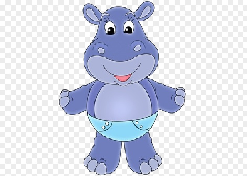 Cartoon Hippo Hippopotamus Royalty-free Clip Art PNG
