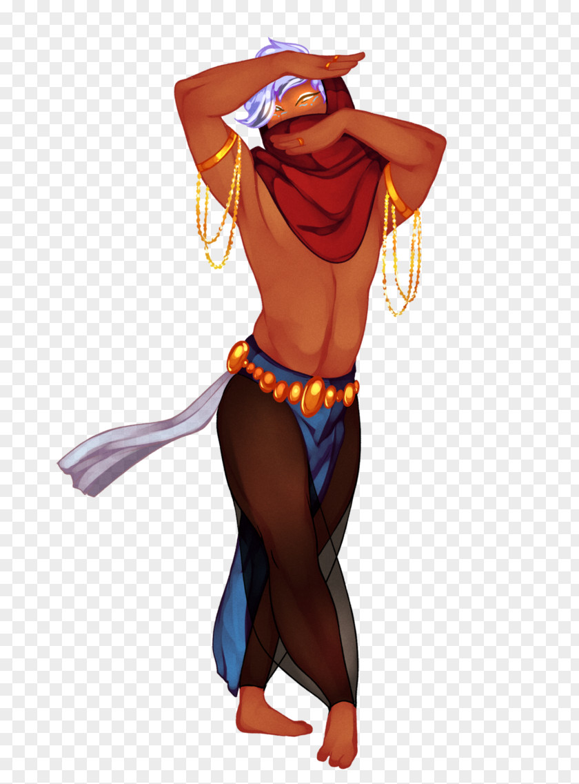 Dancers Belly Dance Art Male Model Sheet PNG