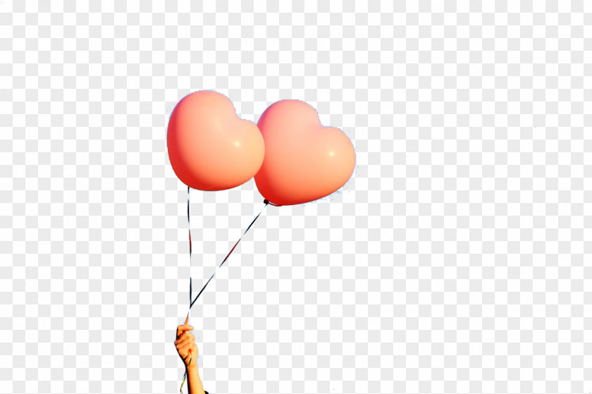 Heart-shaped Balloon Toy PNG