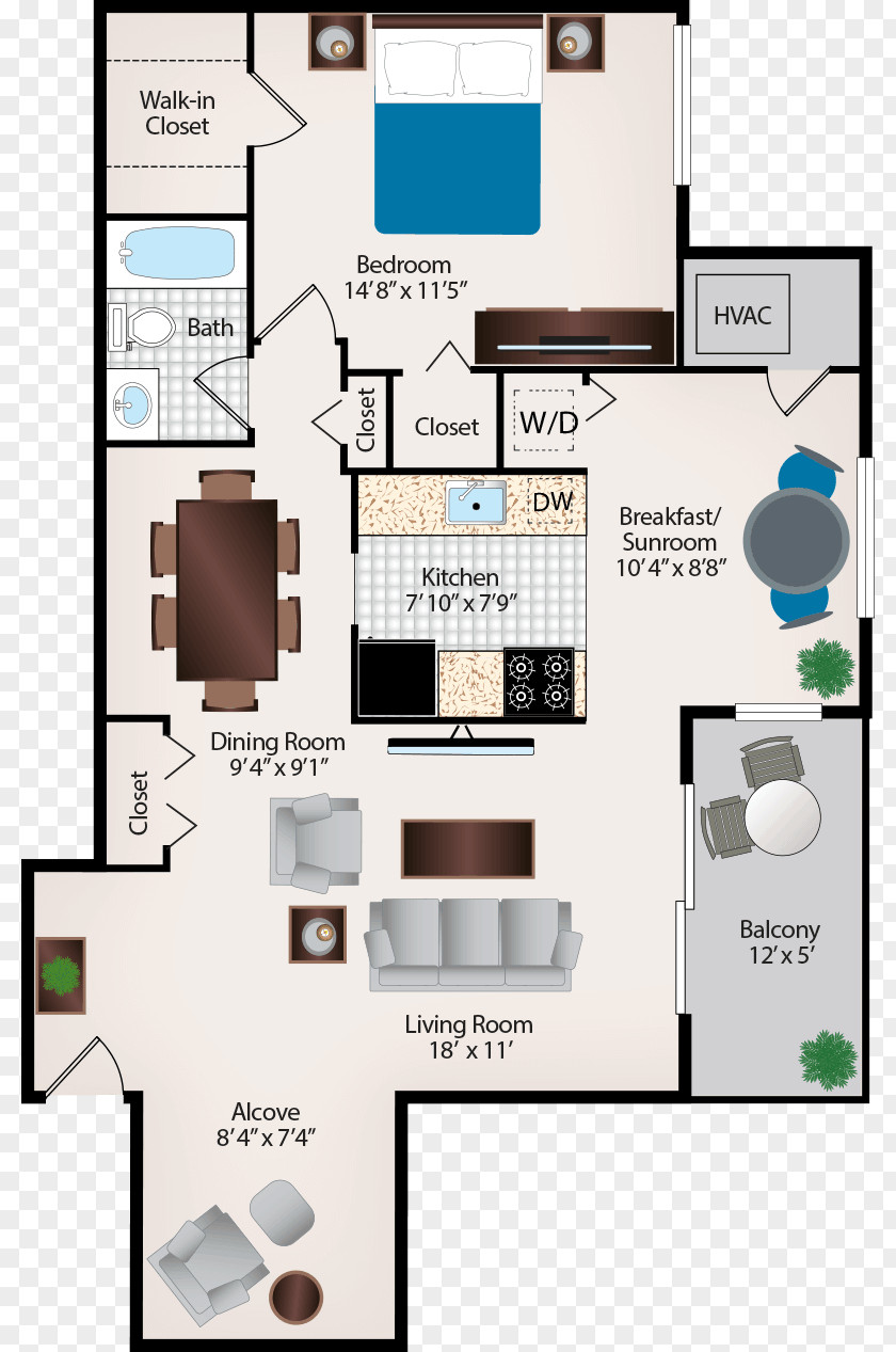 House Floor Plan Laurel Den Apartment PNG