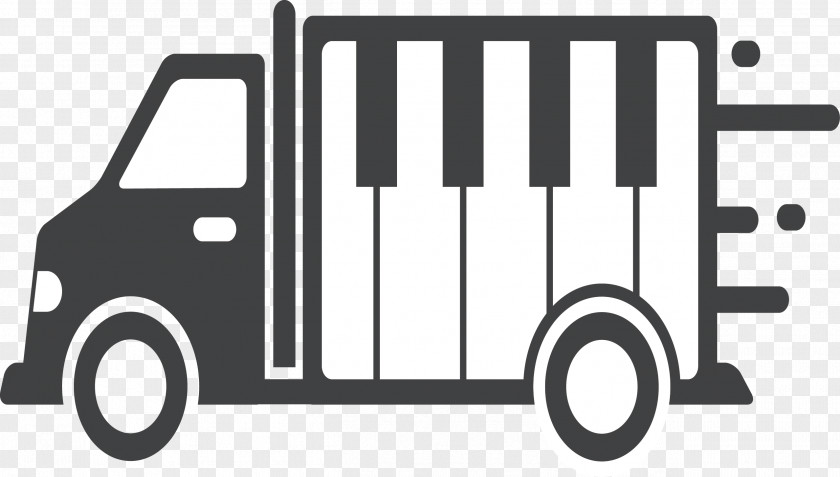 Creative Piano Car Logo PNG