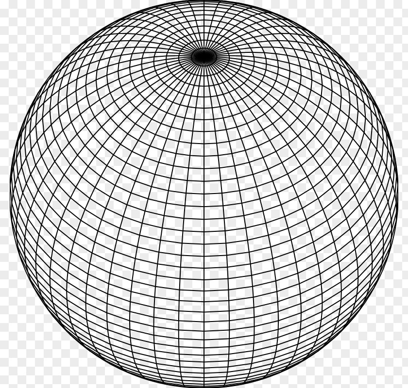 Spherical Sphere Line Clip Art PNG