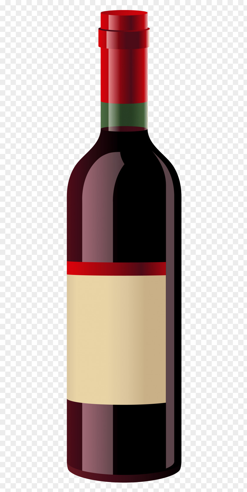 Wine Red White Clip Art Bottle PNG