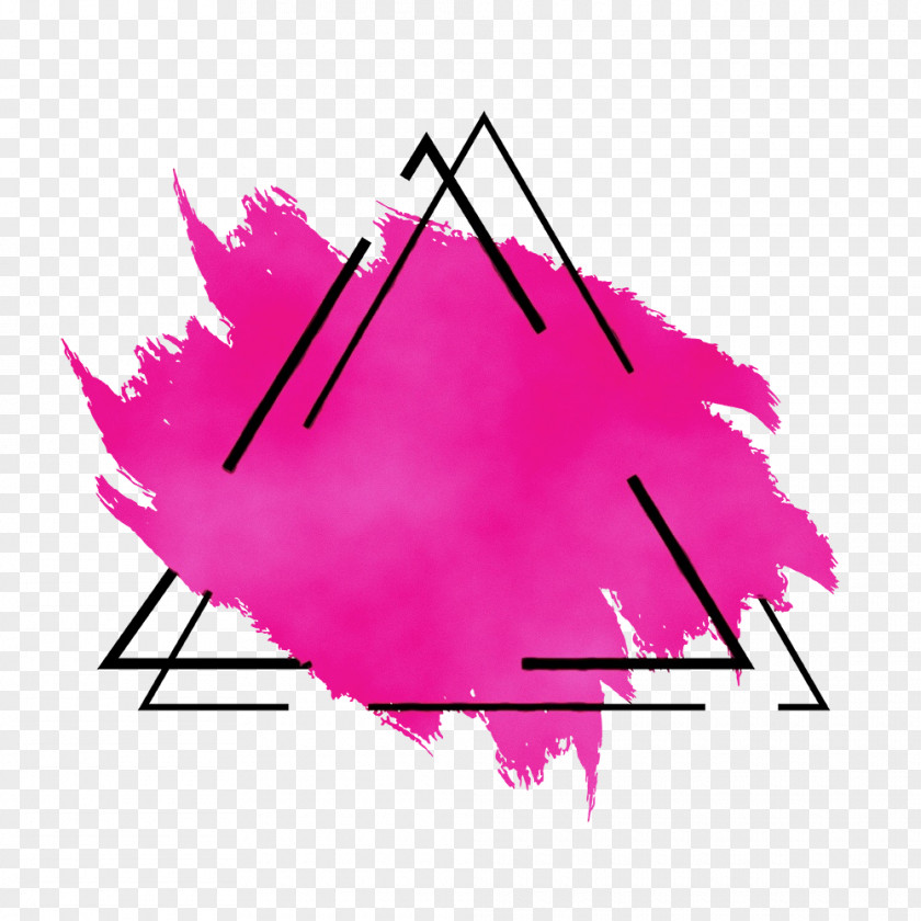 Angle Line Pink M Font Area PNG