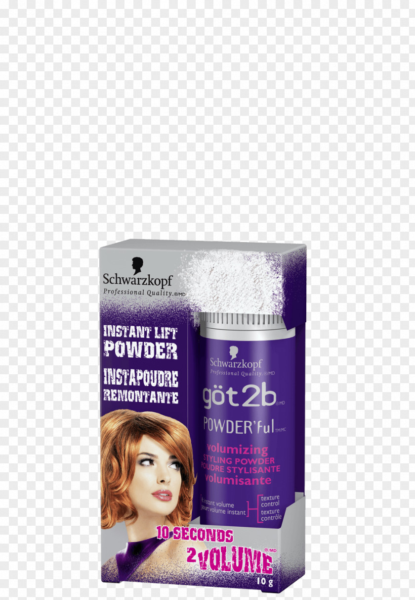 Hair Göt2B Powder'ful Volumizing Styling Powder Schwarzkopf Spray Gel PNG