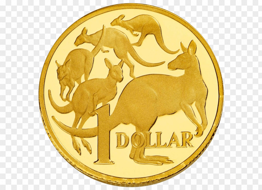 Lakshmi Gold Coin Royal Australian Mint Dollar PNG