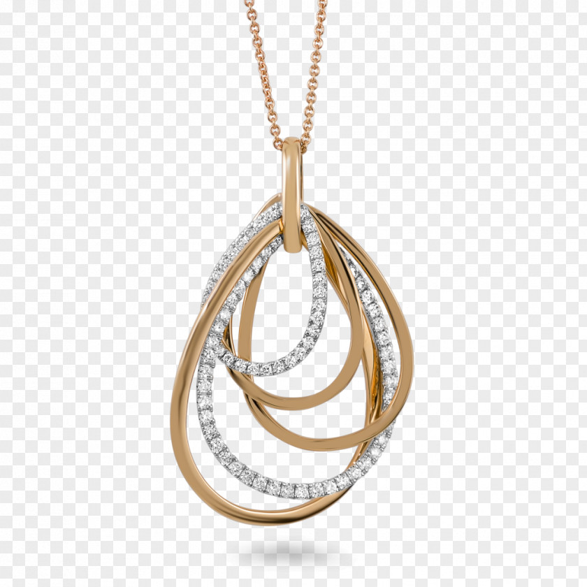 Necklace Earring Locket Gold Diamond PNG