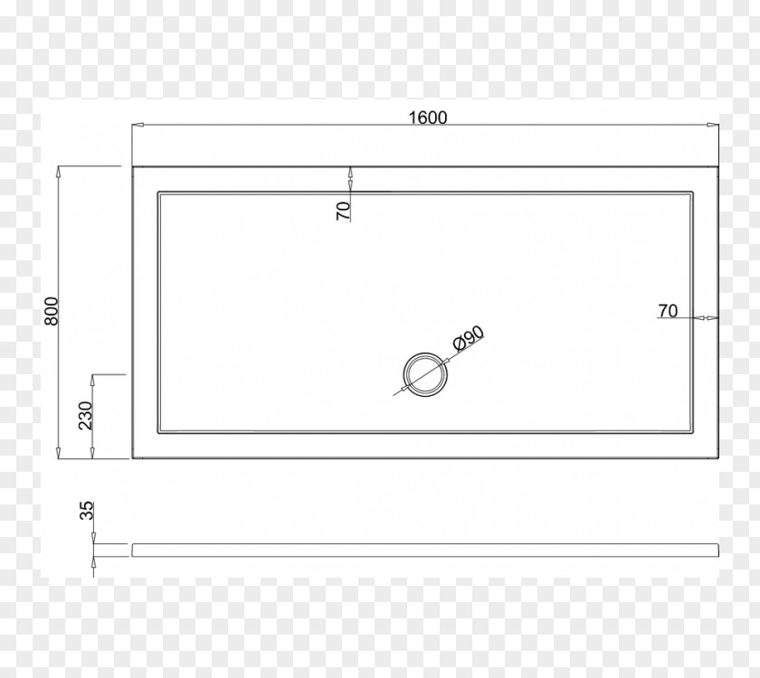 Shower Tray Room Rectangle Area PNG