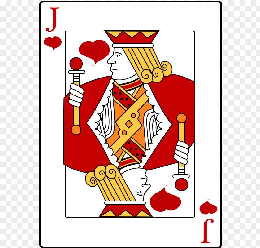 Heart Playing Cards Knave Of Hearts Card Jack Suit PNG
