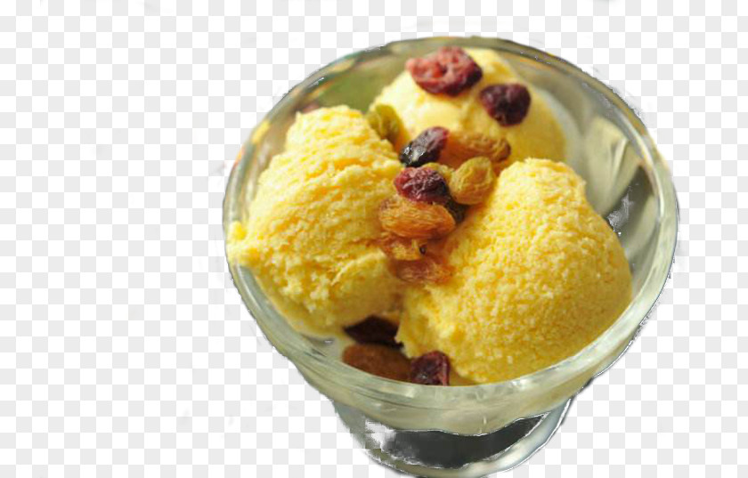 Mango Ice Cream Summer Dessert Gelato Sorbetes Frozen Yogurt PNG