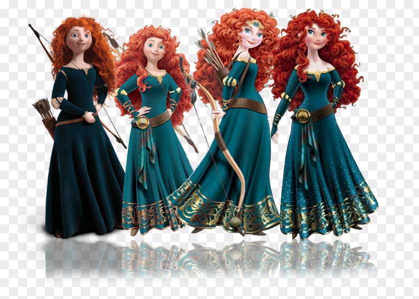 Merida Rapunzel Cinderella Disney Princess Pixar PNG