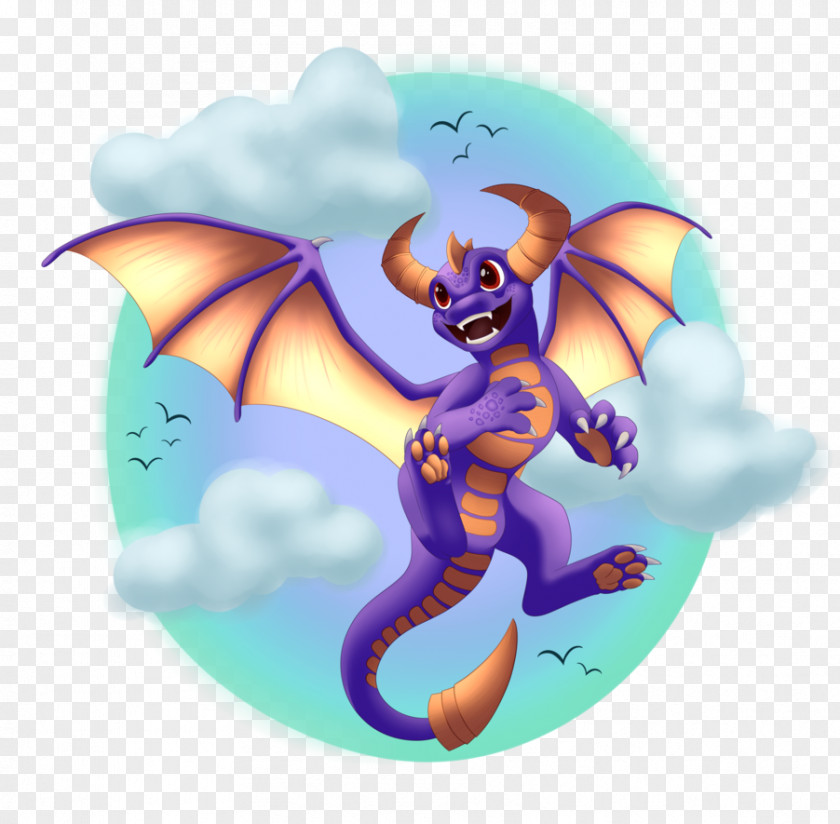 Playstation Skylanders: Spyro's Adventure Spyro The Dragon PlayStation Fan Art PNG