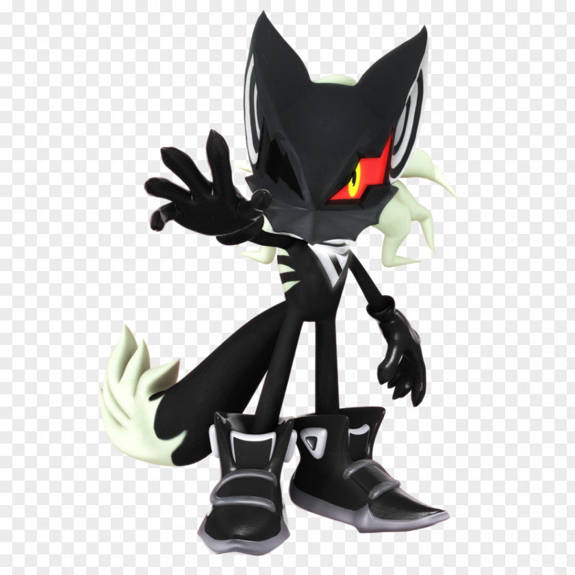 3D Villain Sonic Forces The Hedgehog Mania And Black Knight & Knuckles PNG