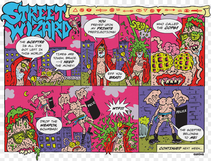 Adult Swim Comics Comic Book Cartoon Street Wizards Series PNG