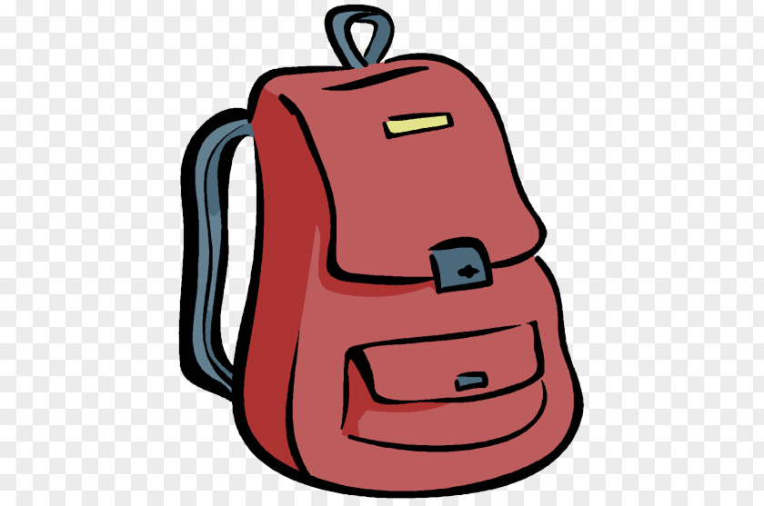 Backpack Cartoon Clip Art Product Design Baccalauréat Line PNG