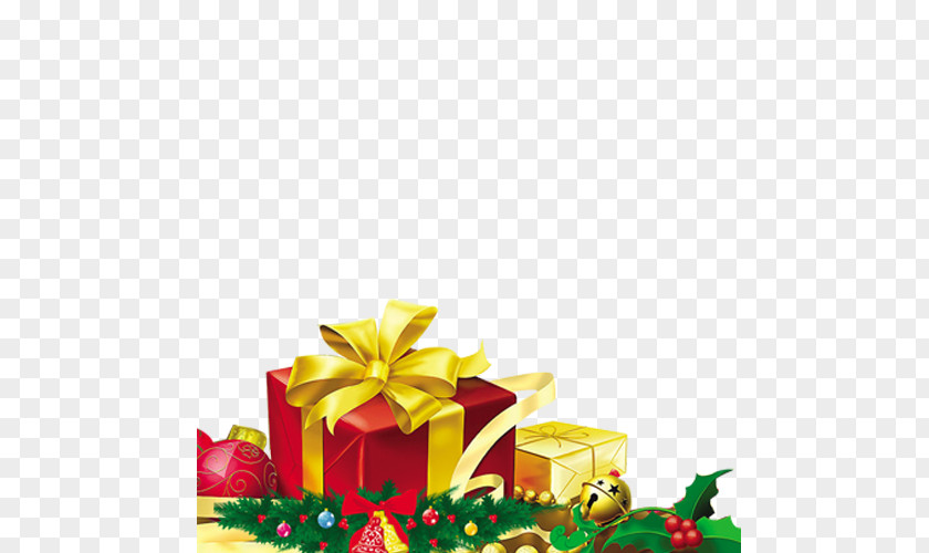 Christmas Gifts Gift Template PNG