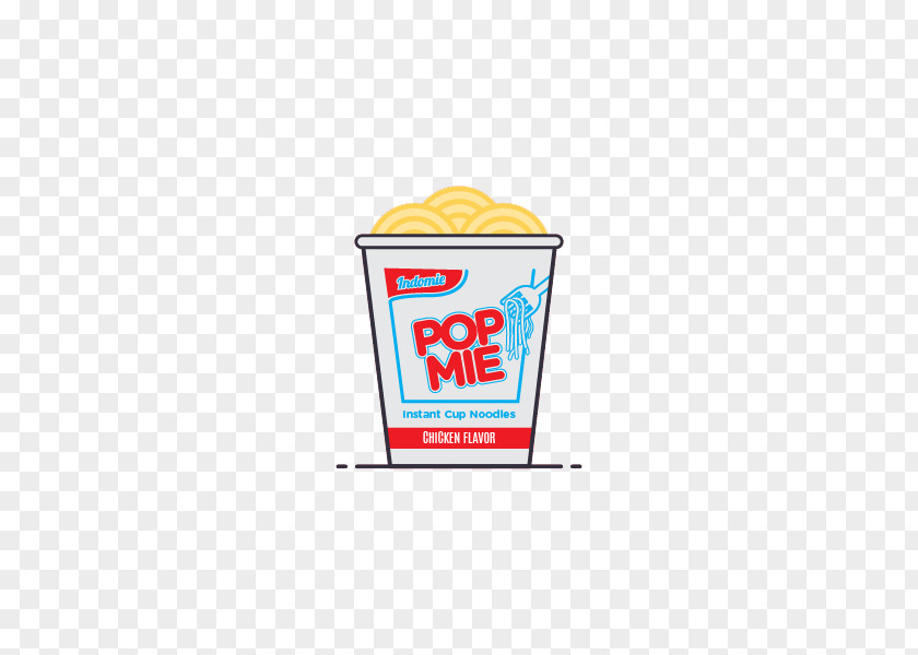 Cup Noodle Brand Logo Yellow Font PNG
