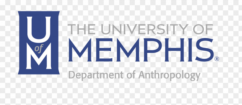 Design University Of Memphis Logo Blue Brand PNG