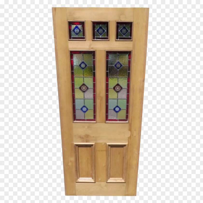Glass Display Panels Stained Wood Glazing PNG