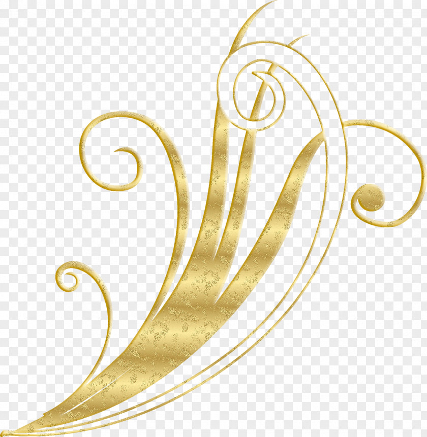 Gold Plant Pattern Graphic Design PhotoScape Clip Art PNG