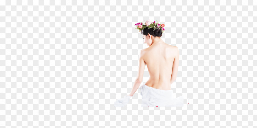 Woman Beauty Back Shoulder Hand Wallpaper PNG