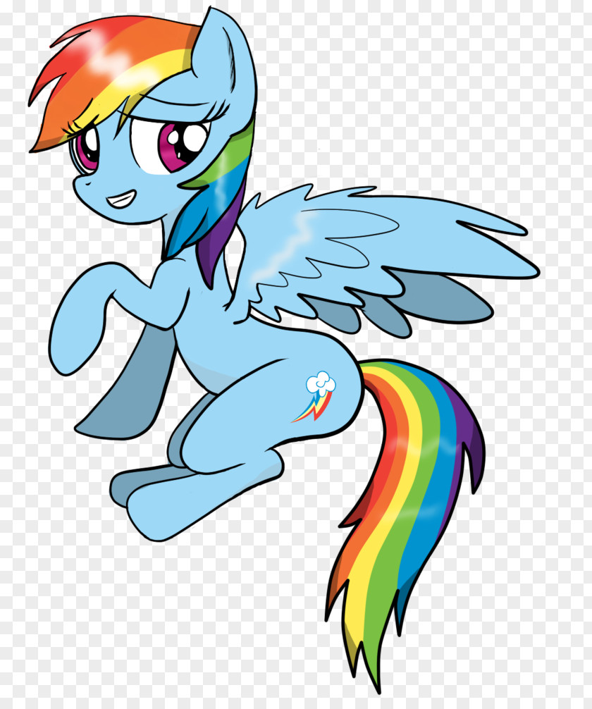 Awkward Pony Horse Feather Clip Art PNG