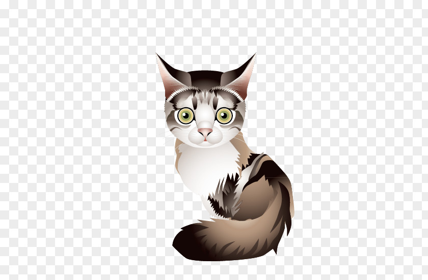 Creative Kitten Cat Clip Art PNG