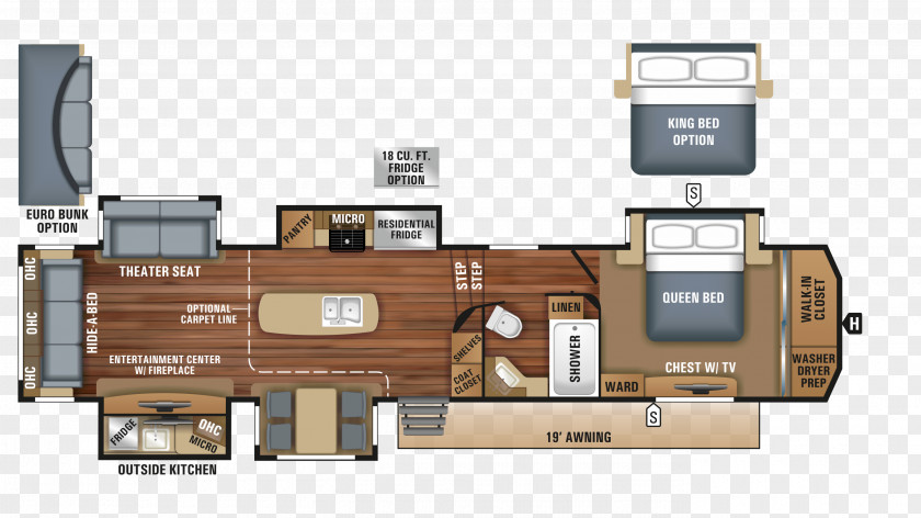 House Williston Campervans Floor Plan Fifth Wheel Coupling Jayco, Inc. PNG