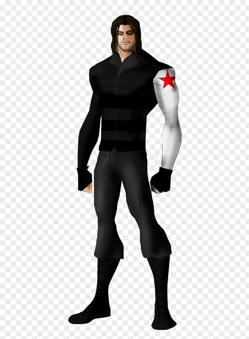 Cartoon Bucky Barnes Costume Fiction Character PNG