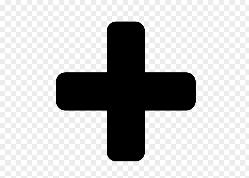 Cross-shaped Plus And Minus Signs Symbol PNG