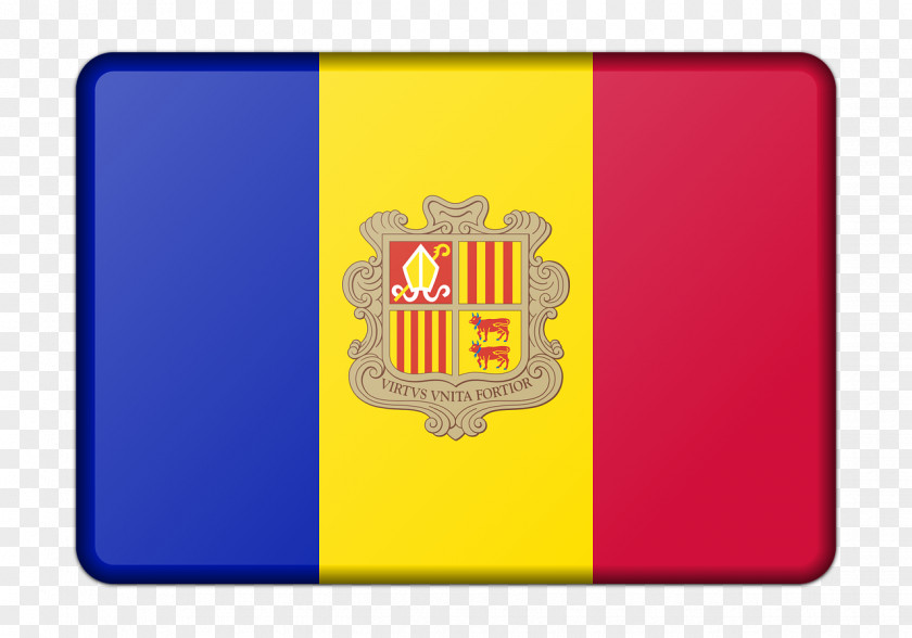 Flag Of Andorra National Image PNG