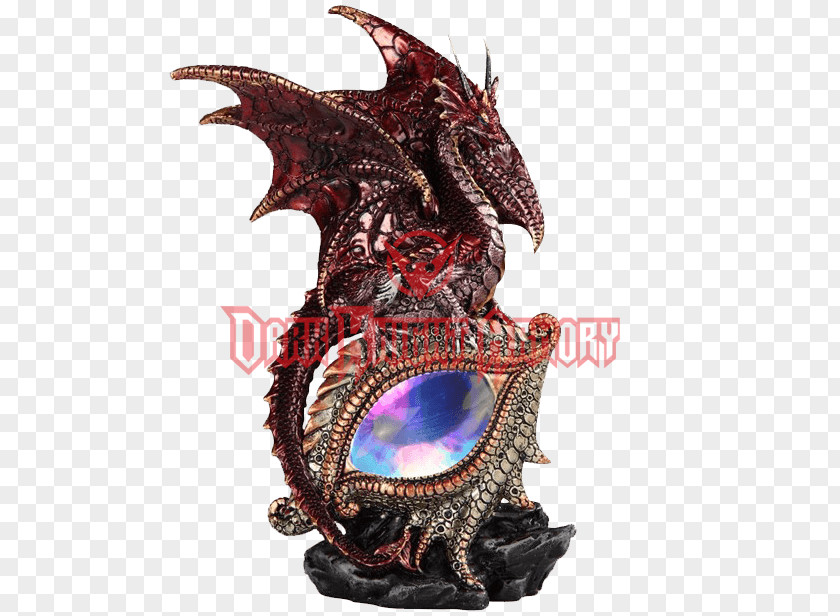 Light Light-emitting Diode Dragon Figurine Red PNG