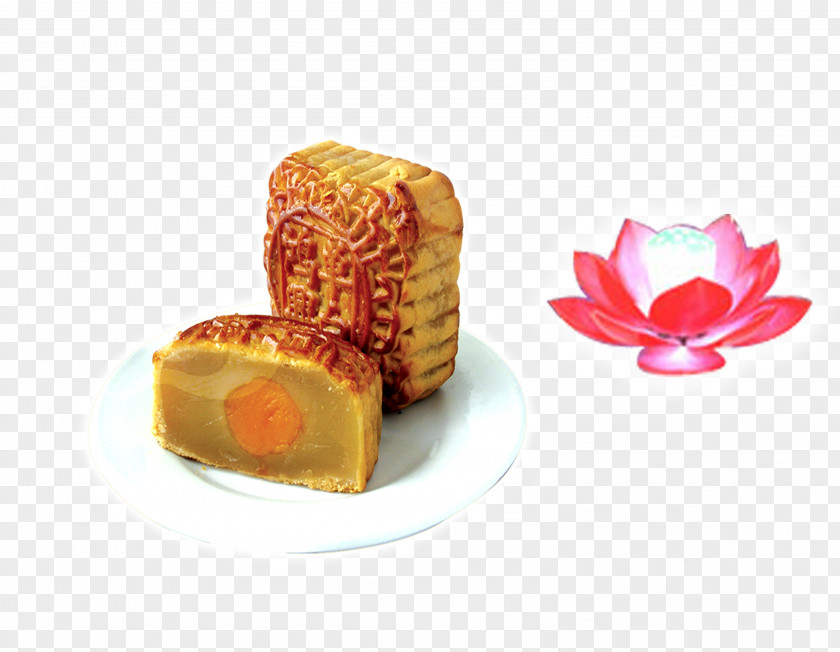 Moon Cake Mooncake Mid-Autumn Festival Food PNG