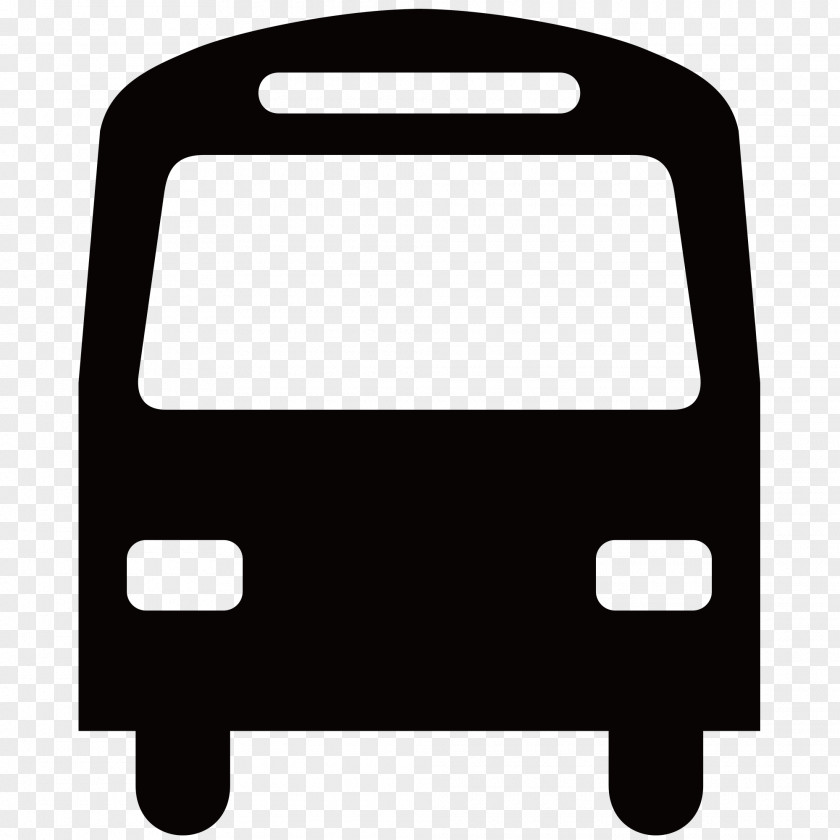Prohibit Public Transport Bus Service Clip Art PNG