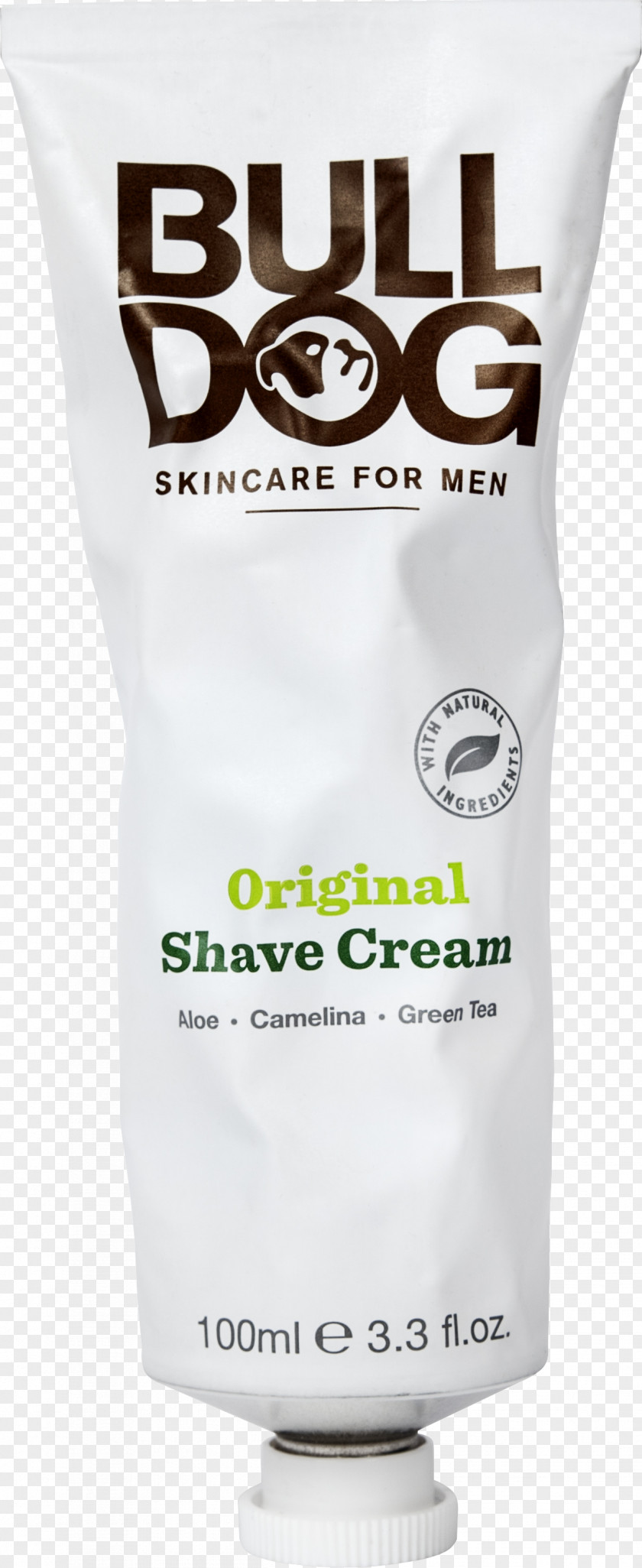 Shaving Bulldog Original Face Wash Cleanser Natural Skin Care Moisturizer PNG