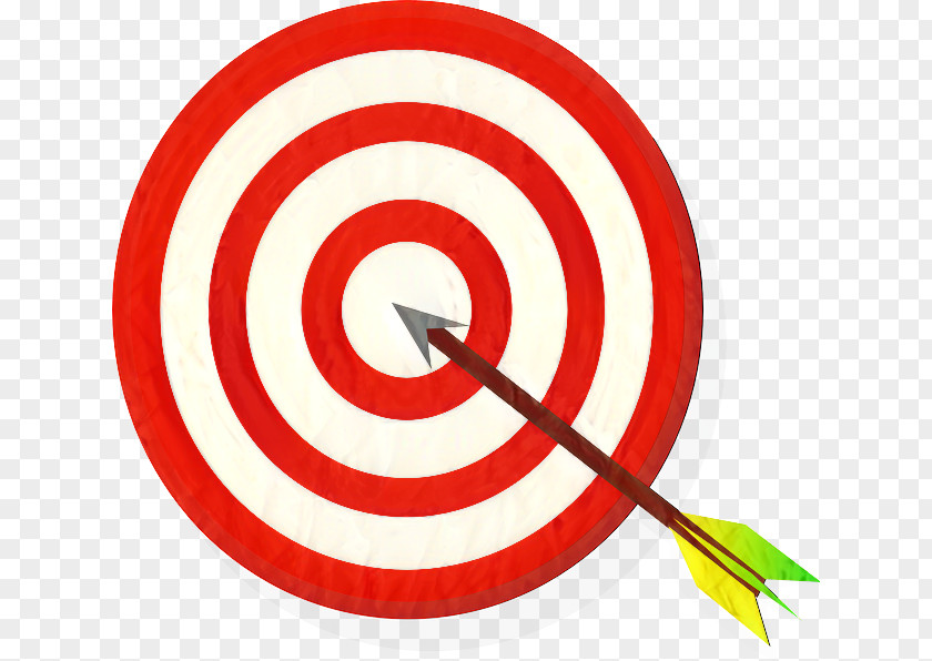 Spiral Archery Bullseye Arrow PNG