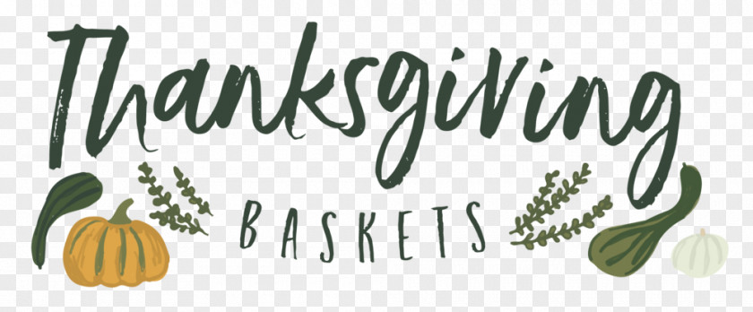 Thanksgiving Logo Brand Basket Font PNG