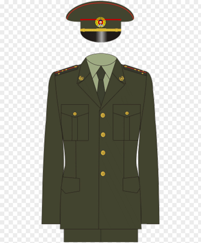 Uniform Russia Military Army Officer PNG