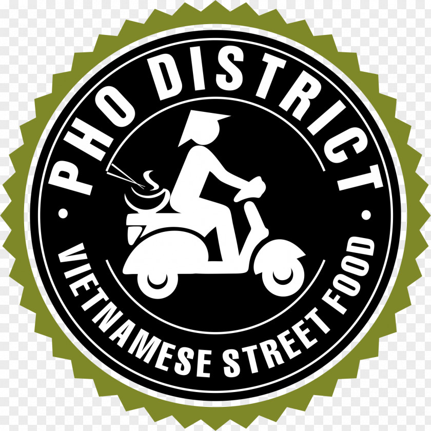 Vietnamese Food Cuisine Pho District Street Logo PNG