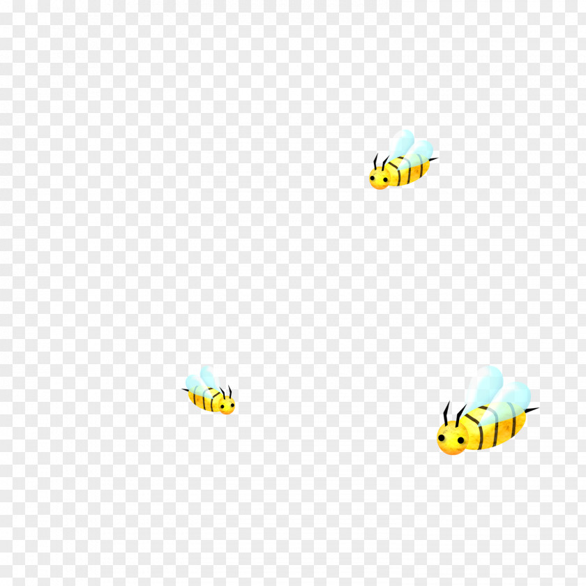 Bee Insect Cartoon PNG