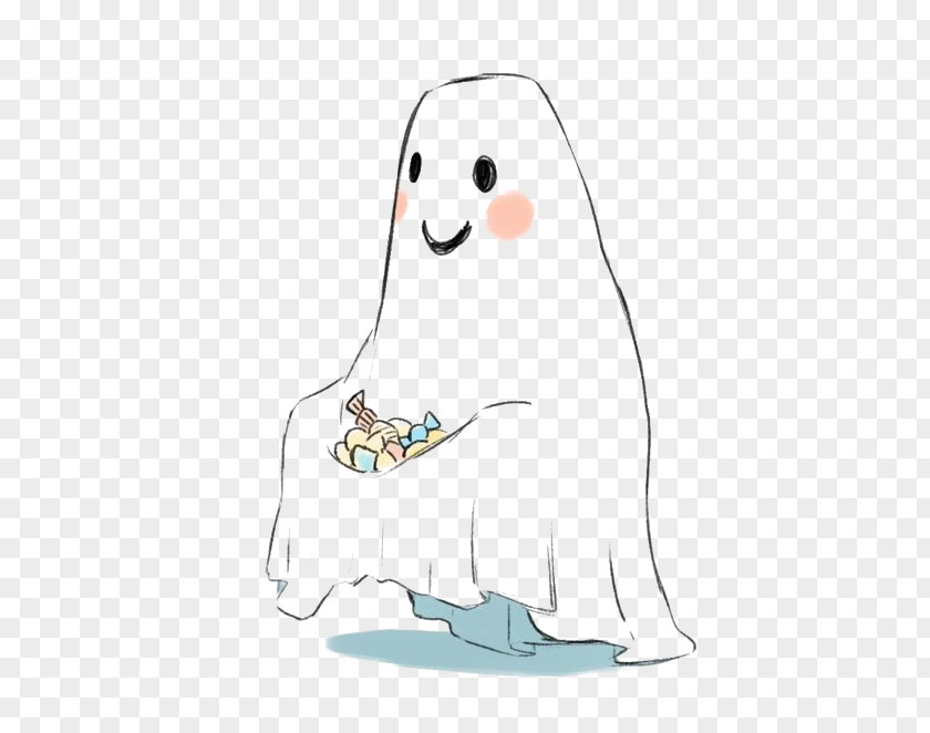 Hand-painted Ghosts Ghost Illustration PNG